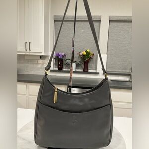 Giani Bernini Classic Grey Shoulder Bag